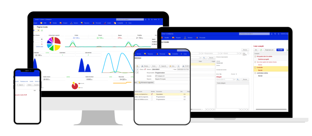 Software gestionale società servizi